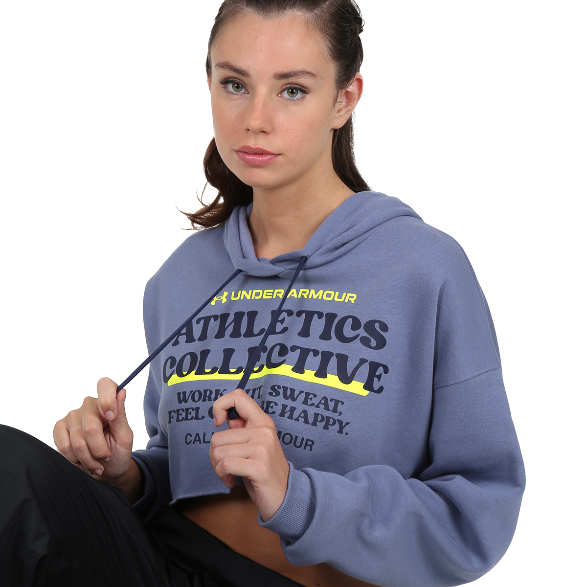 Buzo Entrenamiento Under Armour Graphics Crop Mujer,  image number null