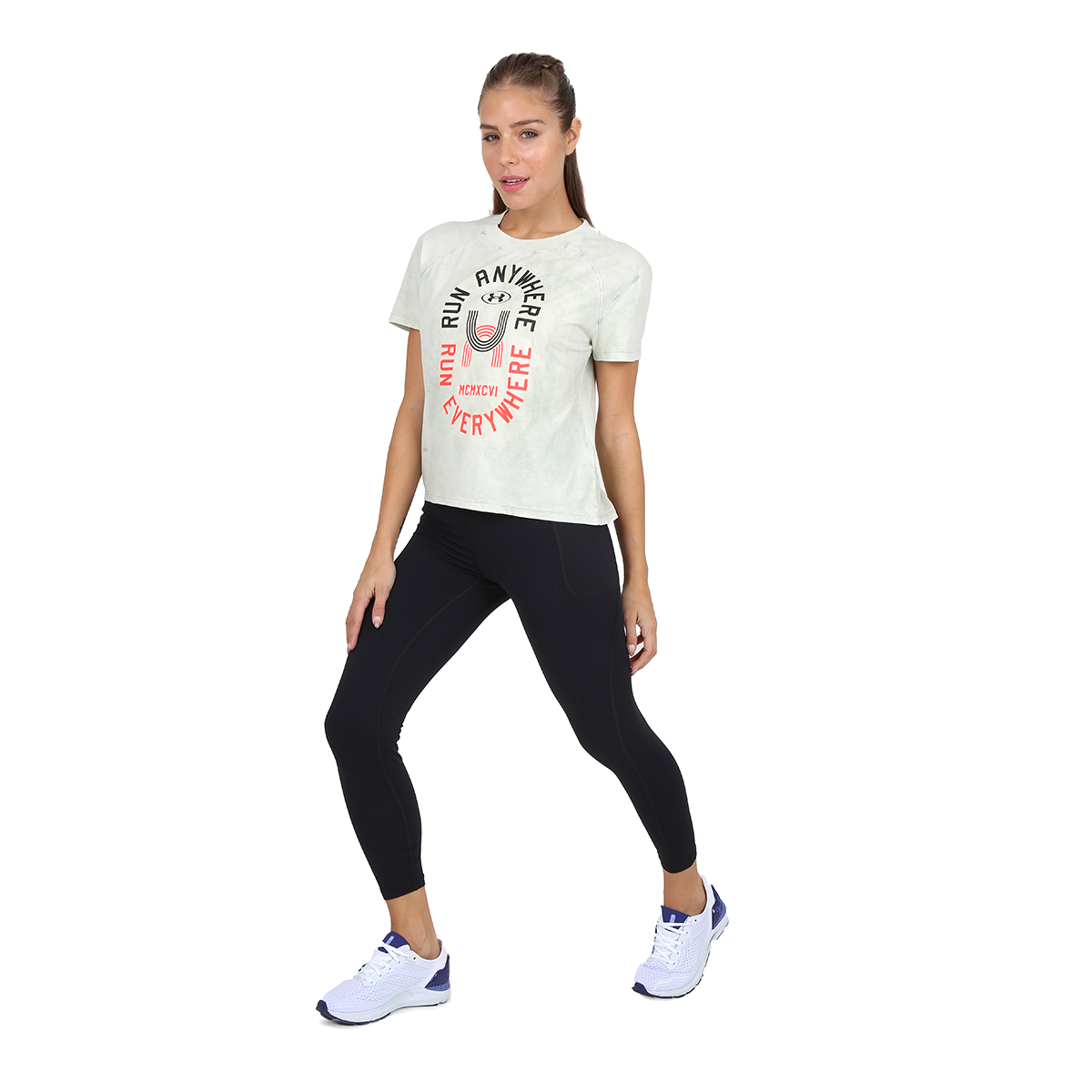 Remera Under Armour Run Everywhere Graphic Ss Mujer