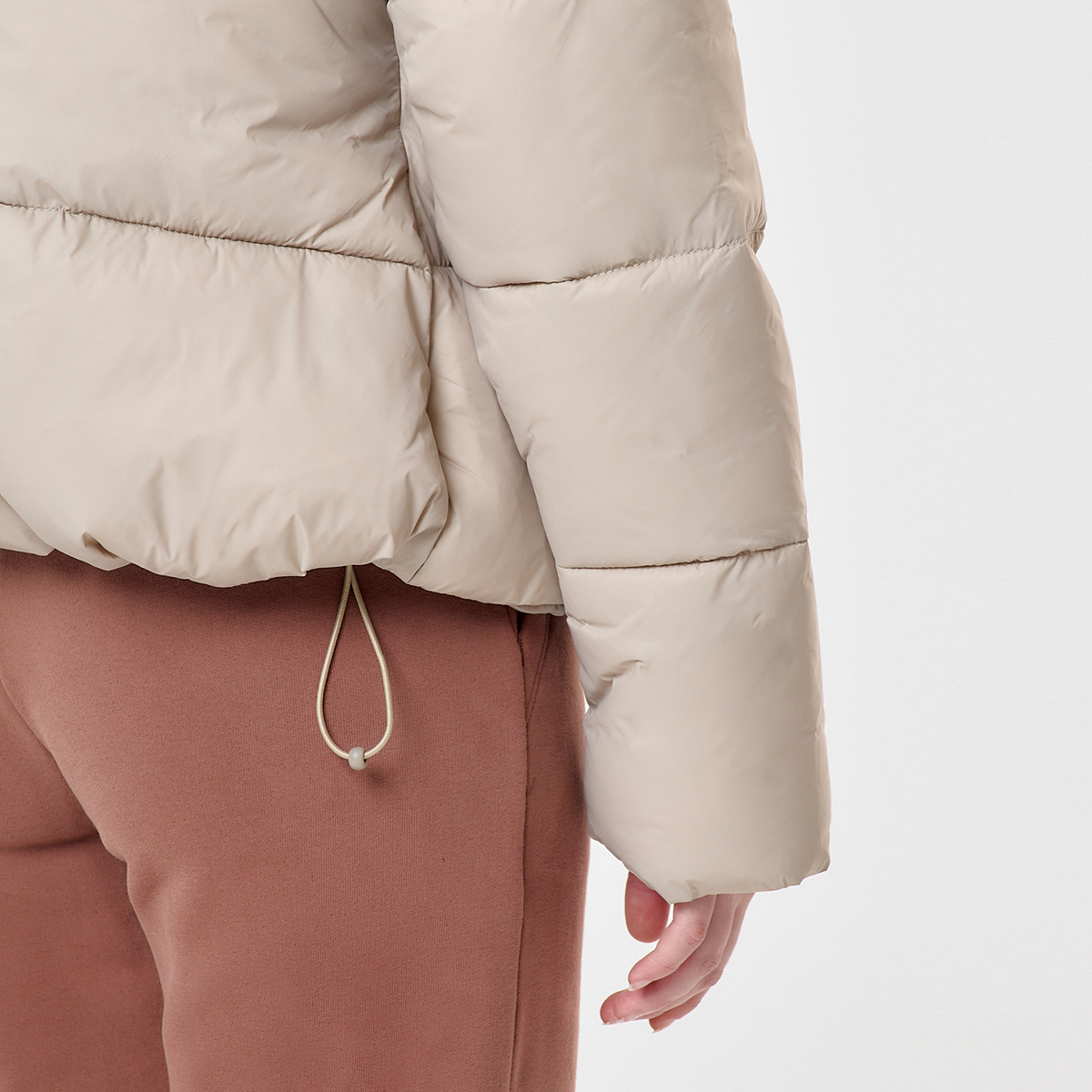 Campera Topper Puffer Cropped Mujer,  image number null