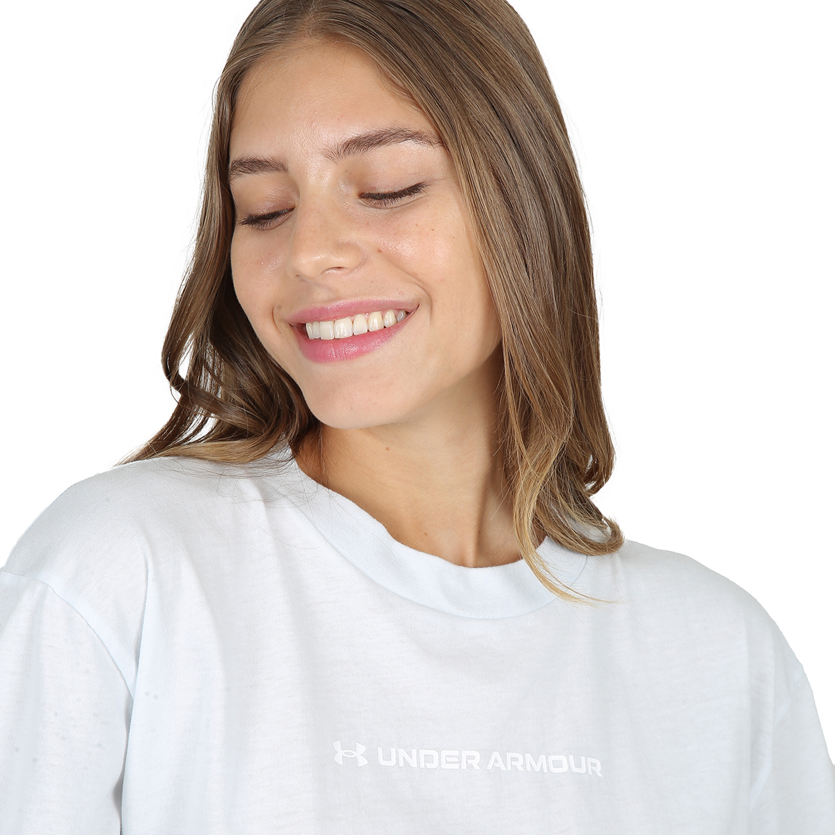 Remera Entrenamiento Under Armour Dip Dye Crop Mujer,  image number null