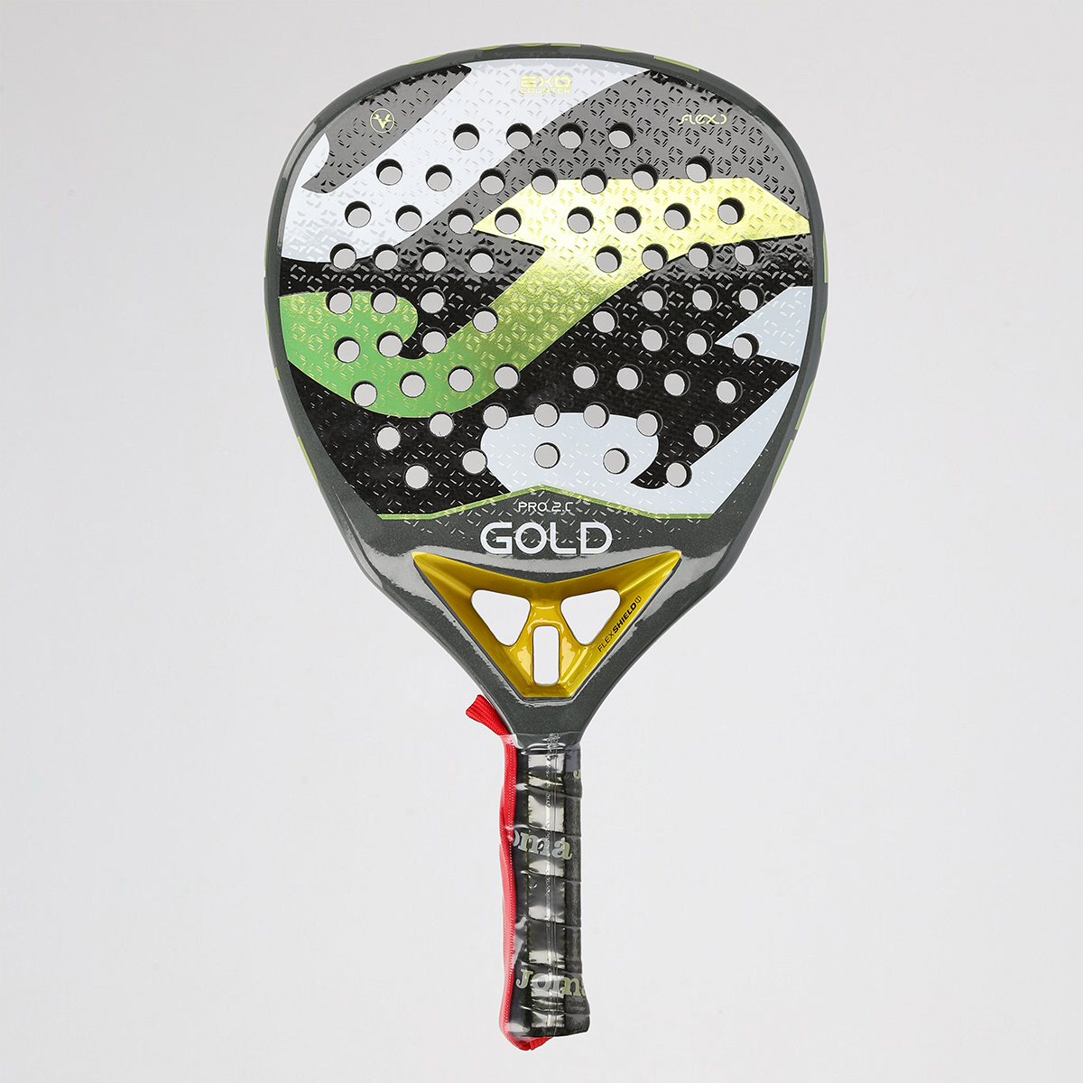 Paleta P&aacute;del Joma Gold Pro 109 Carbono,  image number null