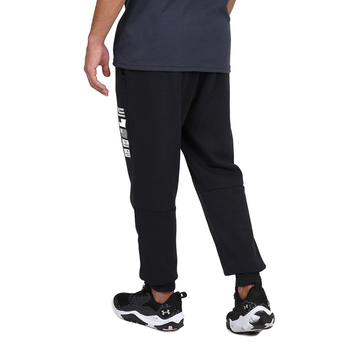 Pantalón Entrenamiento Under Armour Project Rock Heavyweight Terry Hombre,  image number null