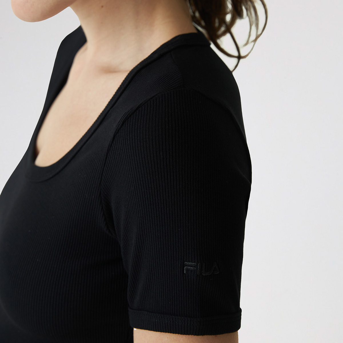 Remera Fila Slim Rib Mujer,  image number null