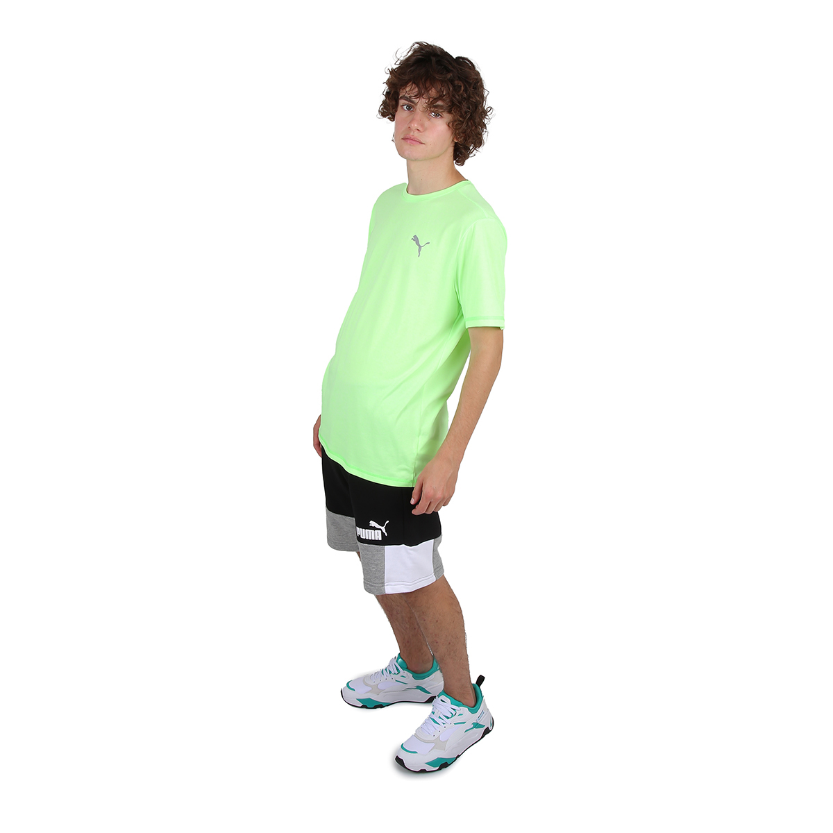Remera Running Puma Run Favorite Heather Ss Hombre,  image number null