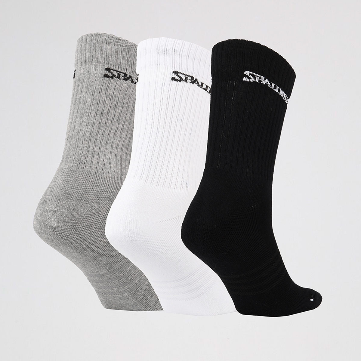 Pack de Medias ca&ntilde;a media Spalding Crew X4,  image number null
