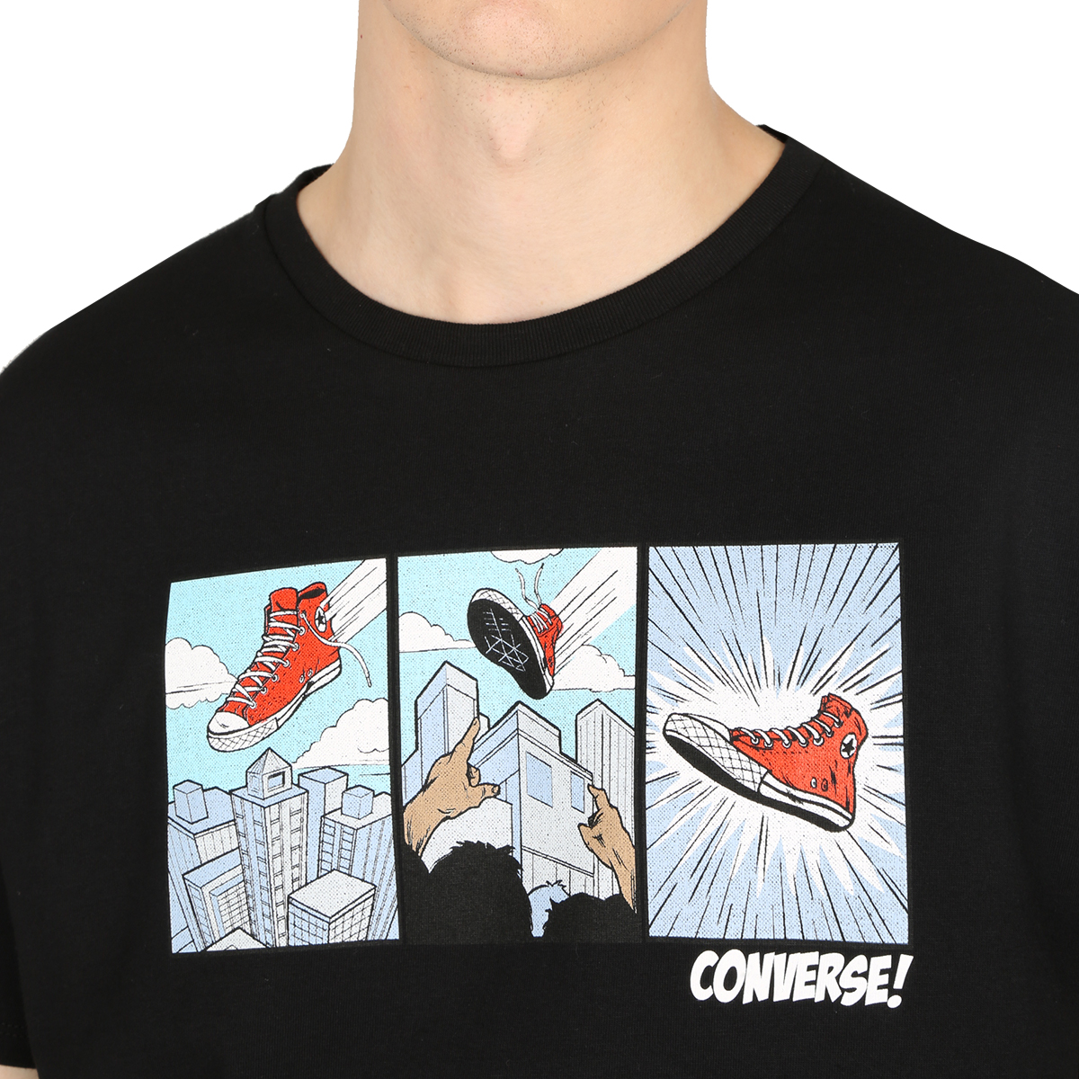 Remera Converse Comic,  image number null