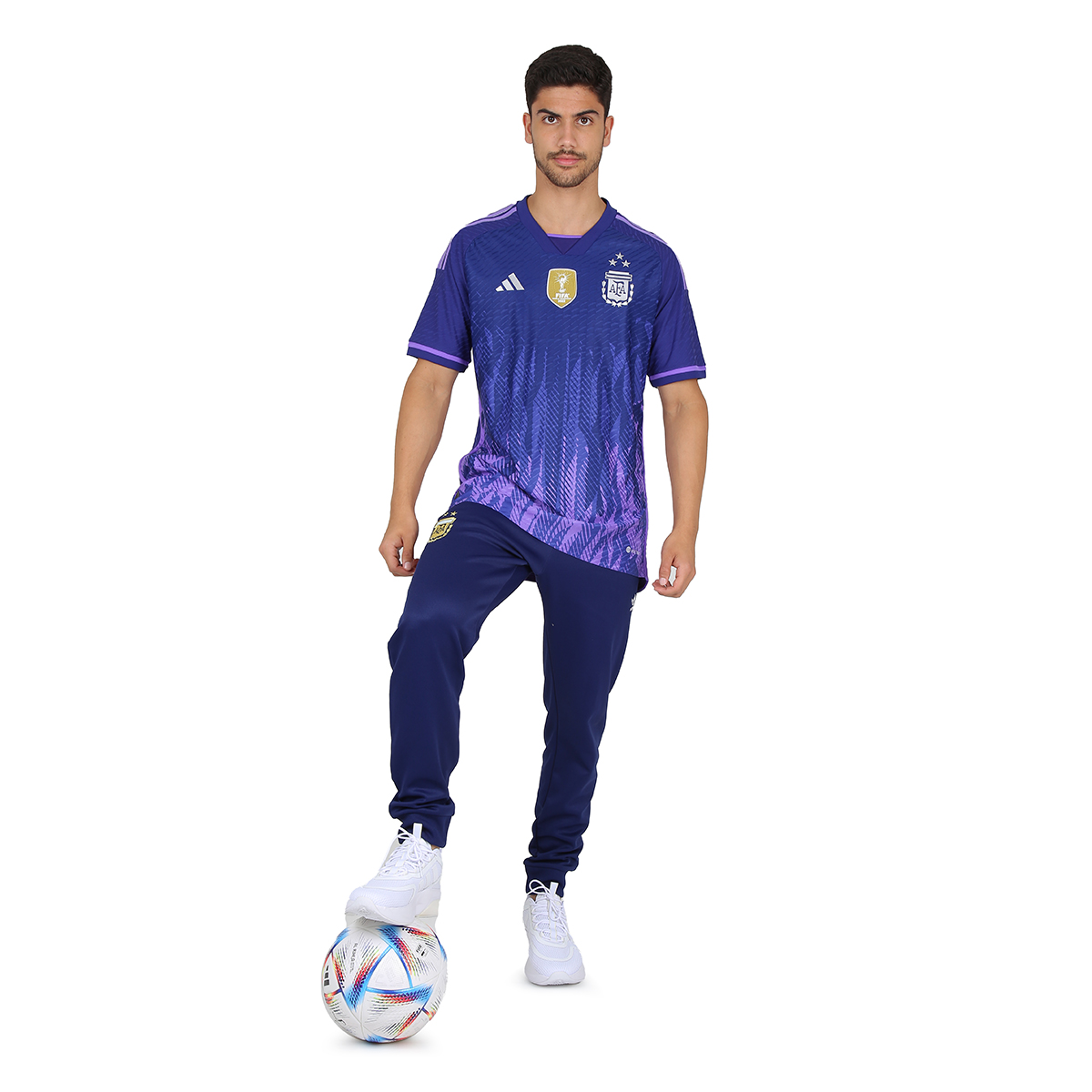 Camiseta Fútbol adidas Argentina Alternativa 3 Estrellas 2022 Hombre,  image number null