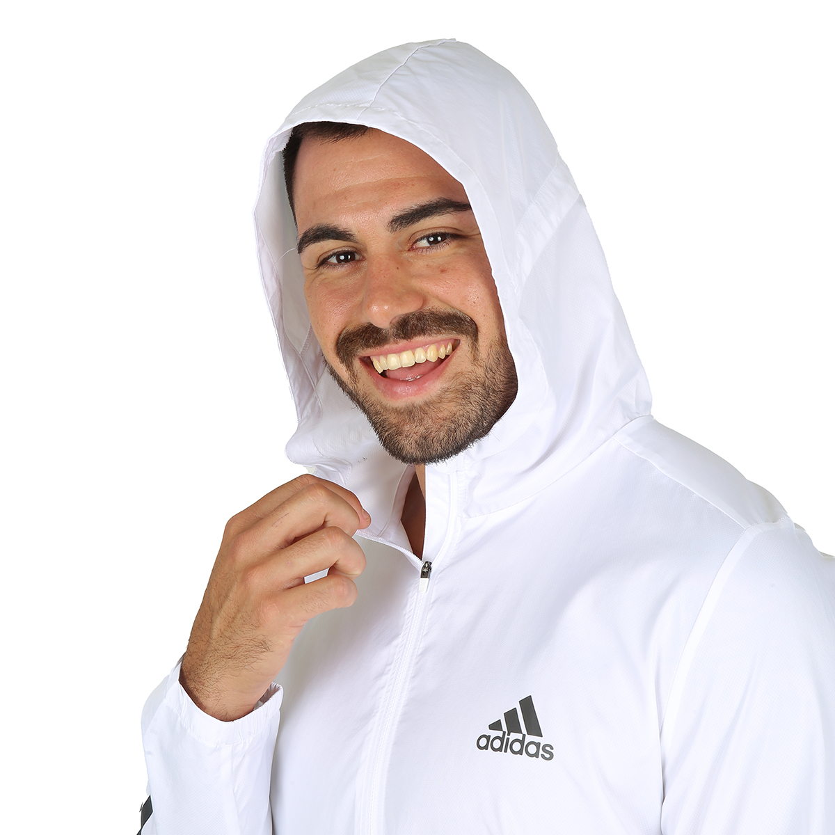 Campera Running adidas Run Icons 3 Stripes Hombre,  image number null