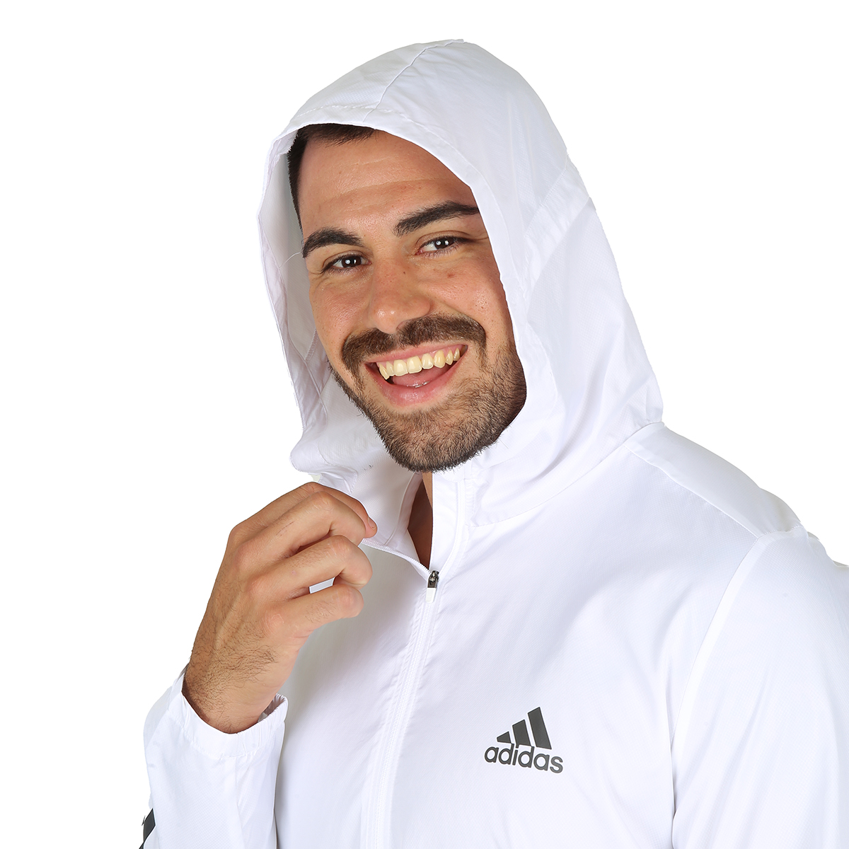 Campera Running adidas Run Icons 3 Tiras Hombre,  image number null