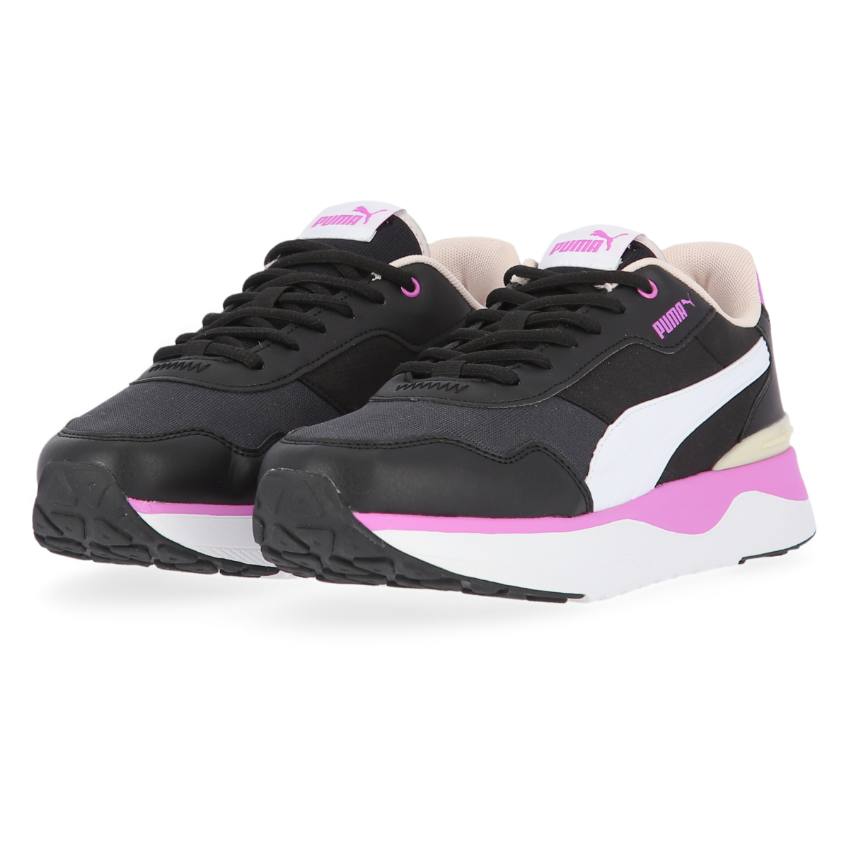 Zapatillas puma mujer negras y rosas deals
