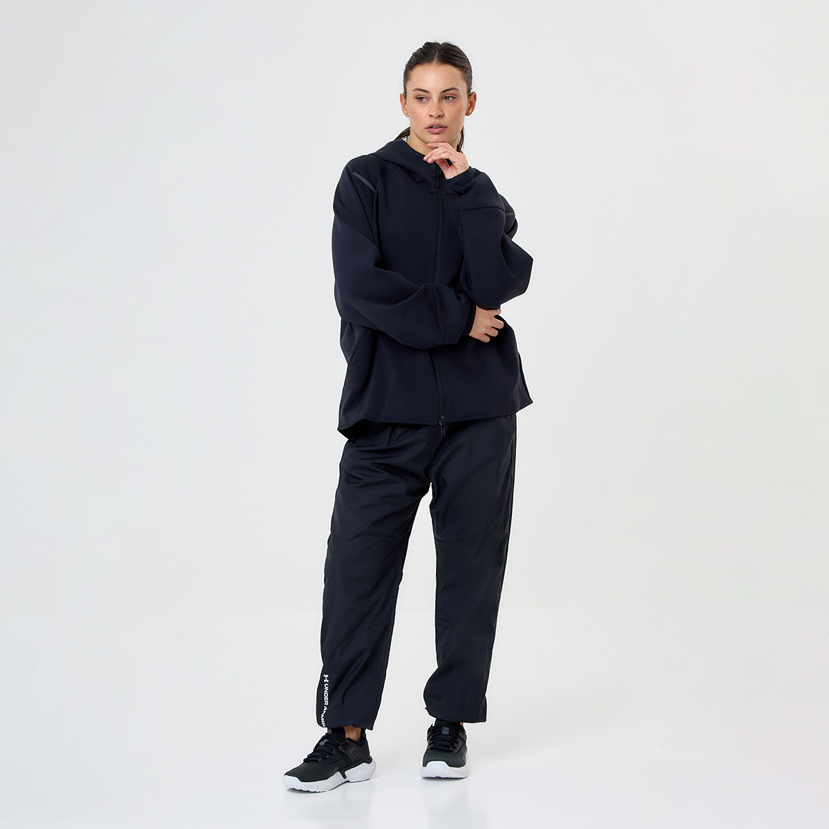 Campera Entrenamiento Under Armour Unstoppable Fleece Fz Mujer,  image number null