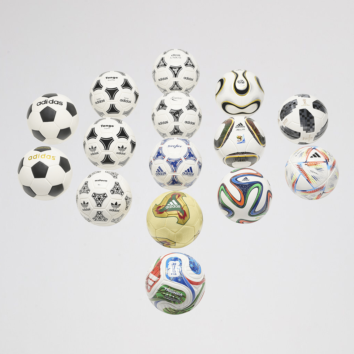 Set de Pelotas adidas Mini Historical Copa Mundial de la FIFA&trade;,  image number null
