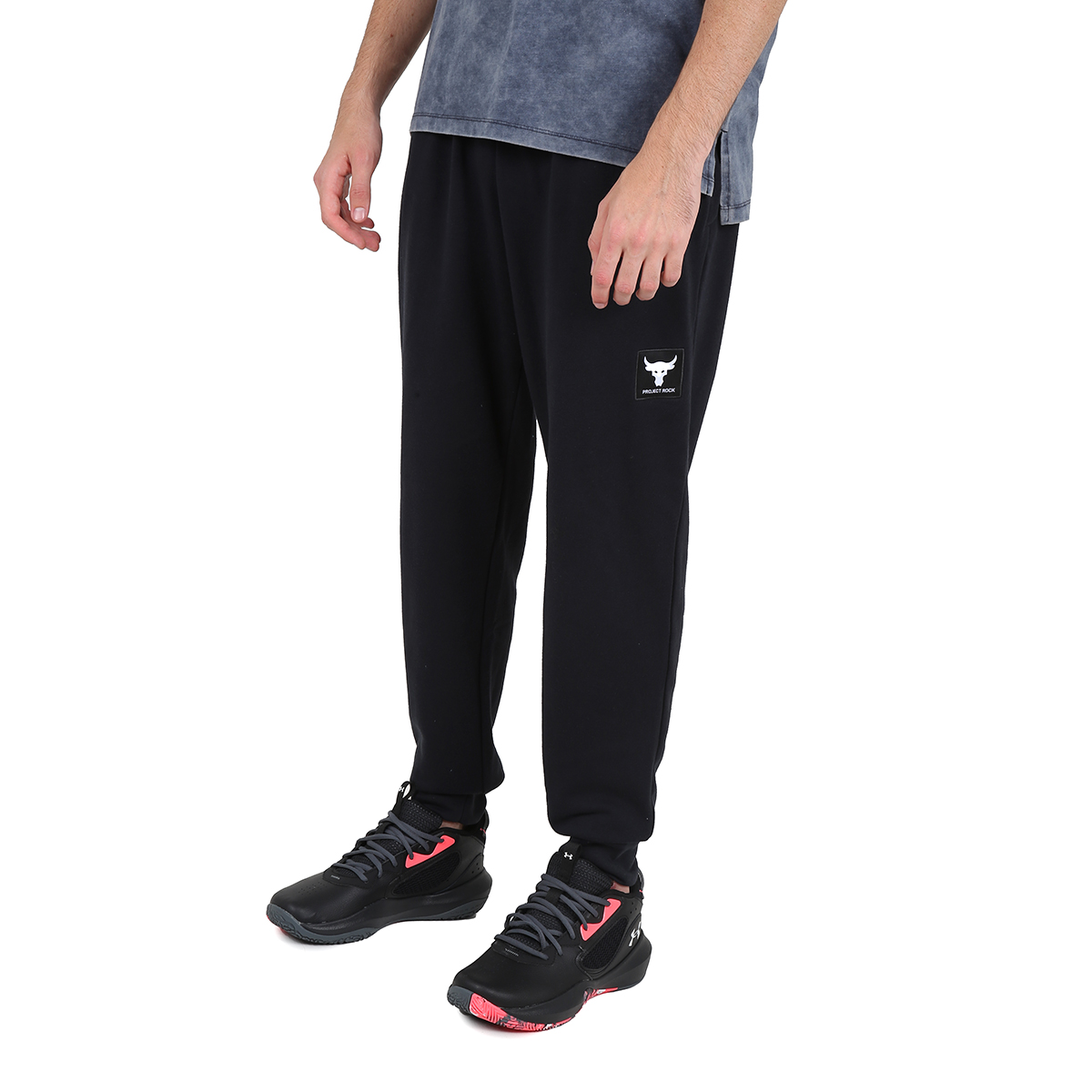 Pantalón Entrenamiento Under Armour Project Rock Terry Jogger Hombre,  image number null