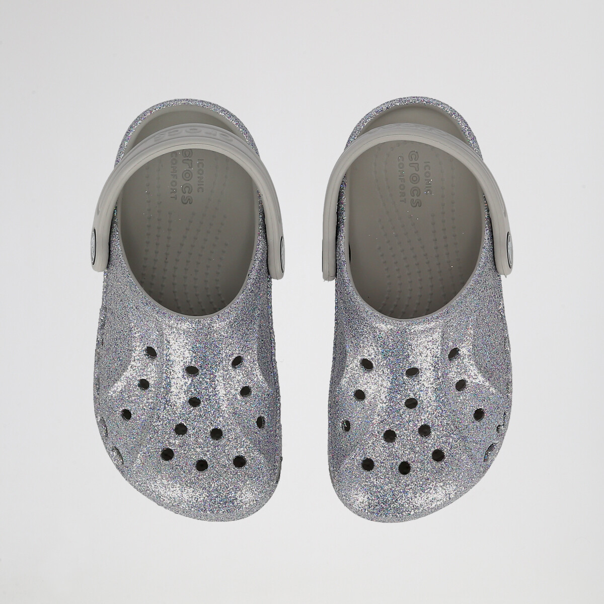 Zuecos Crocs Baya Glitter Clog Infantil,  image number null
