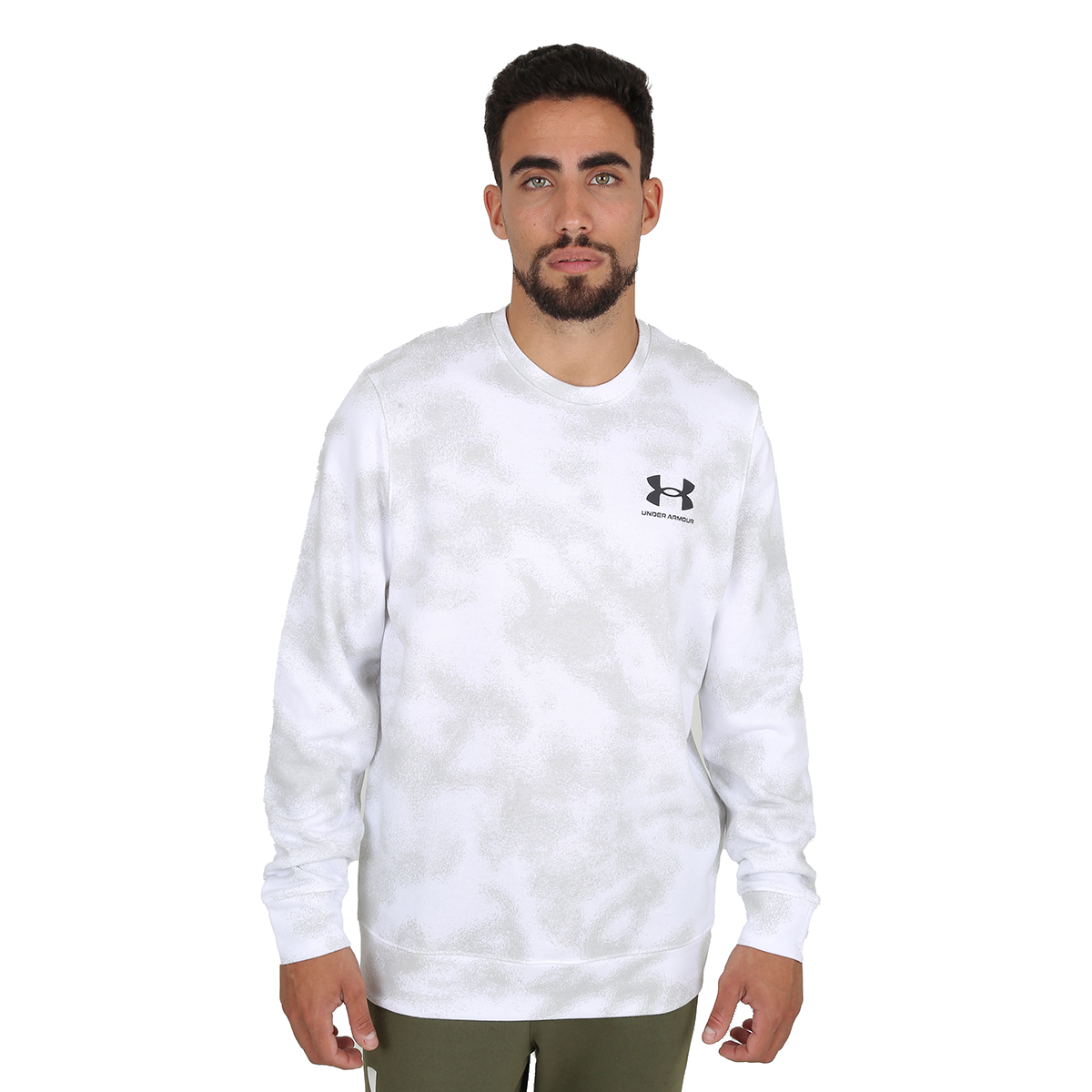 Buzo Urbano Under Armour Rival Terry Nov Crew Hombre,  image number null
