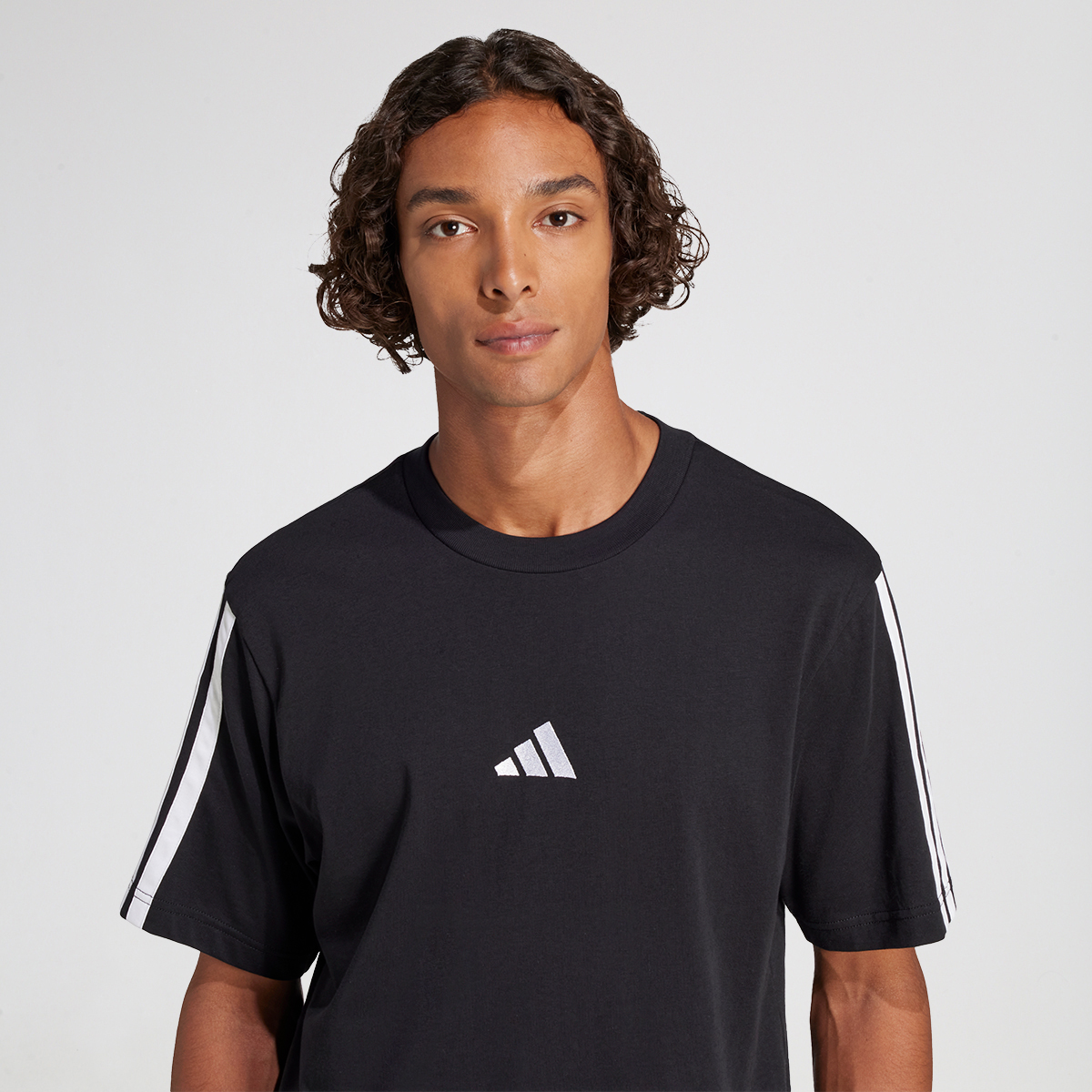 Remera adidas Essentials 3 Tiras Hombre,  image number null