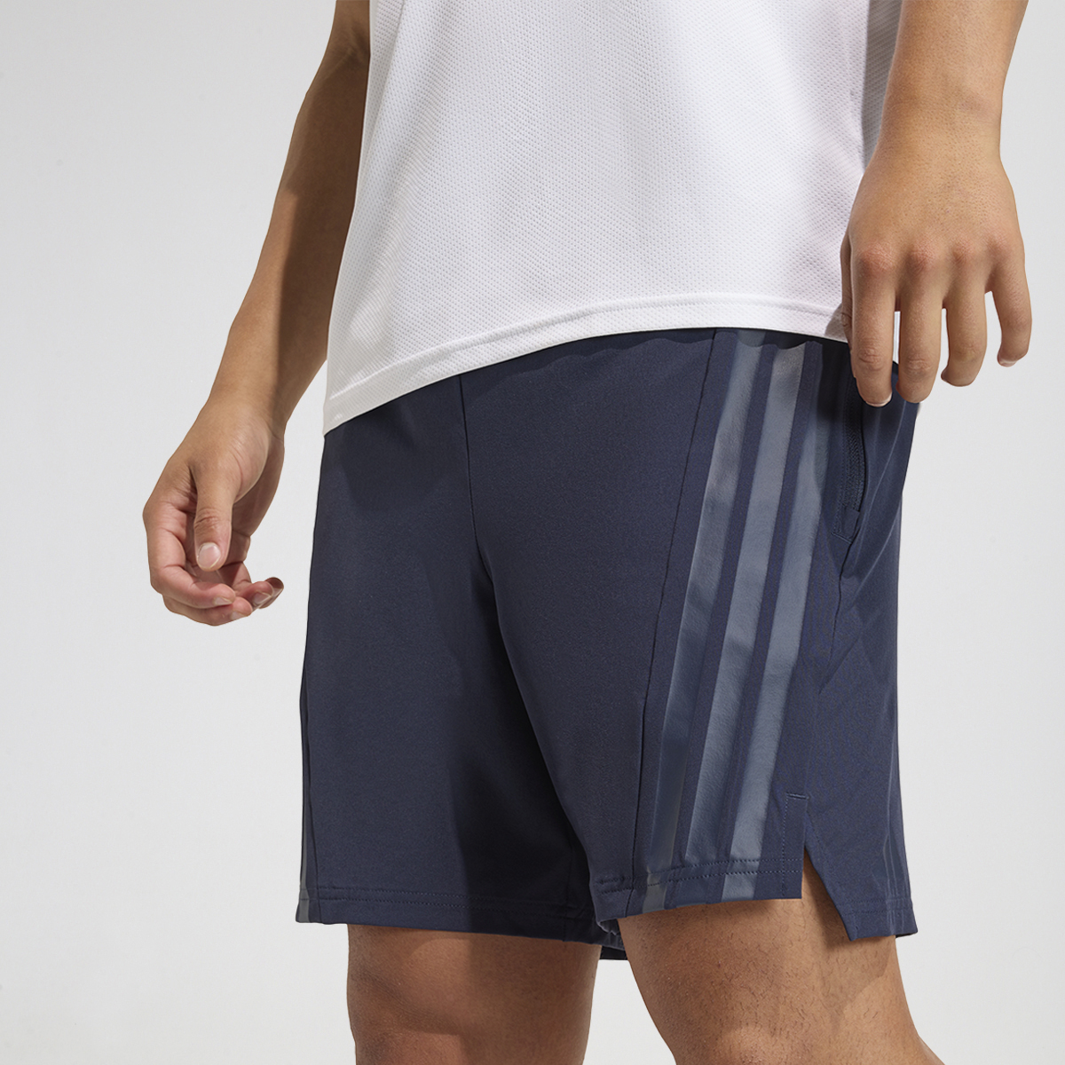 Short adidas 3 Tiras Training Hombre,  image number null