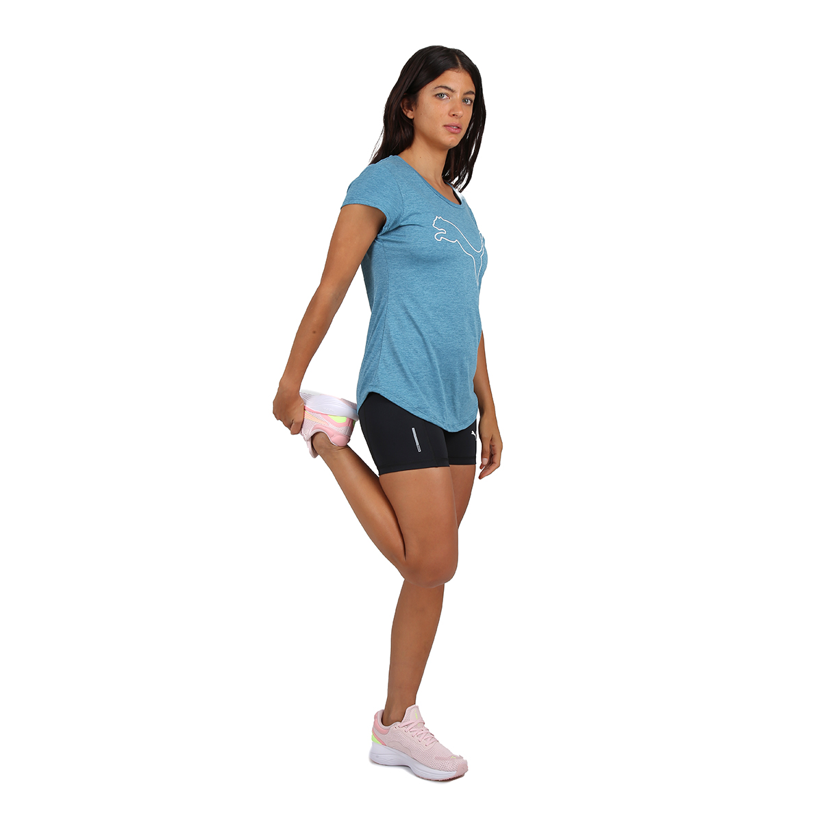 Remera Entrenamiento Puma Performance Heather Cat Mujer,  image number null