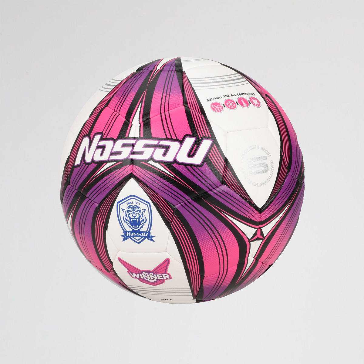 Pelota F&uacute;tbol Nassau Winner N5,  image number null