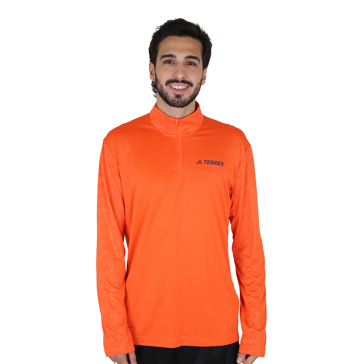 Remera Outdoor adidas Terrex Multi Half-Zip Hombre,  image number null