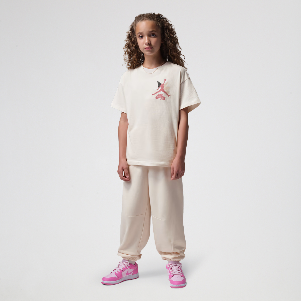 Remera Jordan Geo Burst Flight Ni&ntilde;a,  image number null