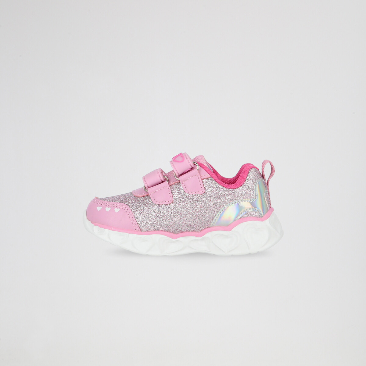 Zapatillas Footy Shiny Heart Ni&ntilde;a con luces,  image number null
