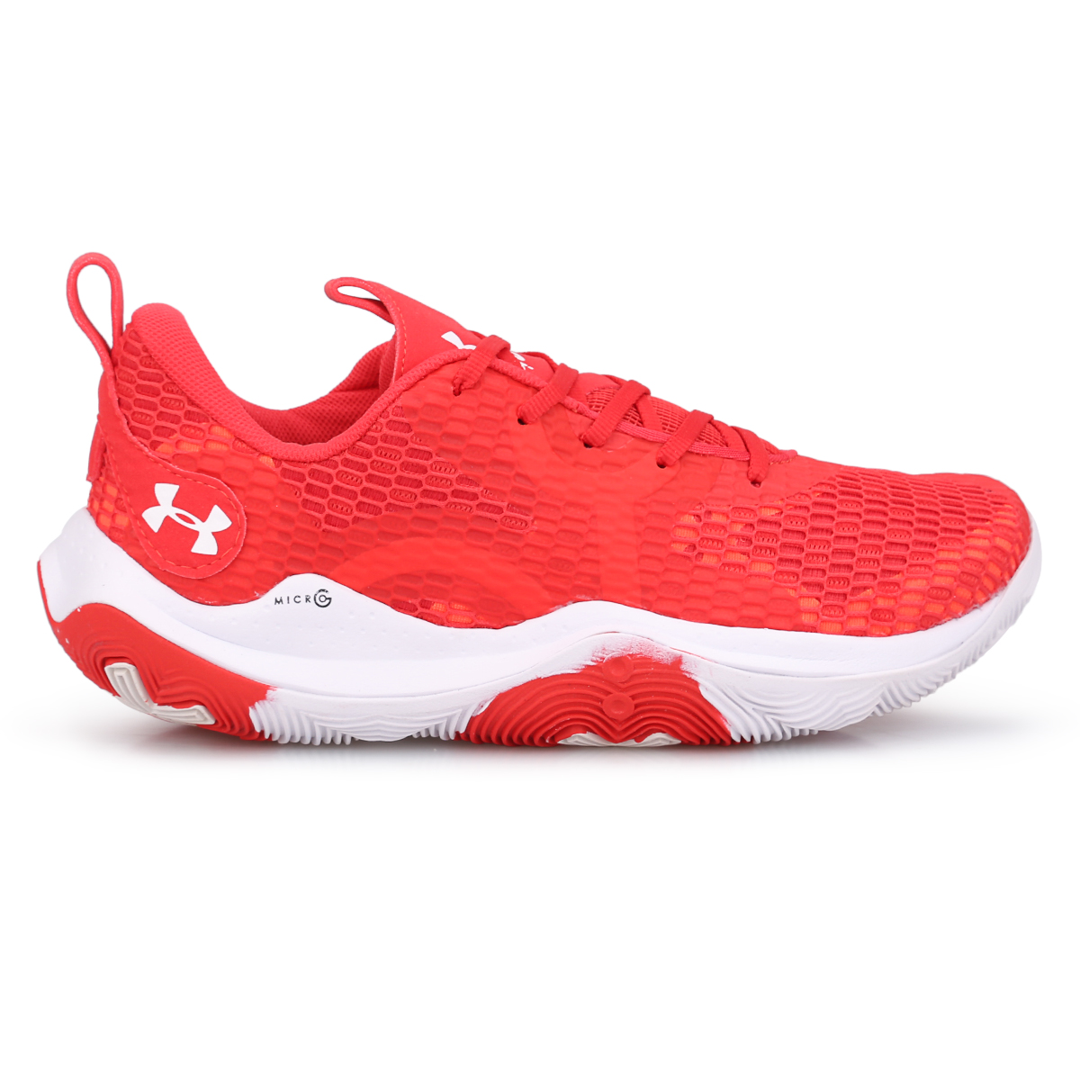 Zapatillas rojas under armour clearance