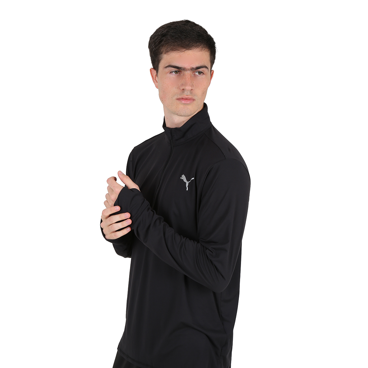 Remera Entrenamiento Puma Run Favorite 1/4 Zip Hombre,  image number null