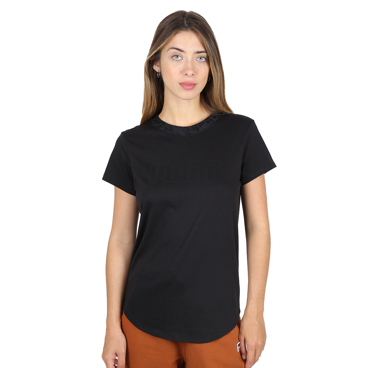 Remera Entrenamiento Puma Safari Glam Ss Mujer,  image number null