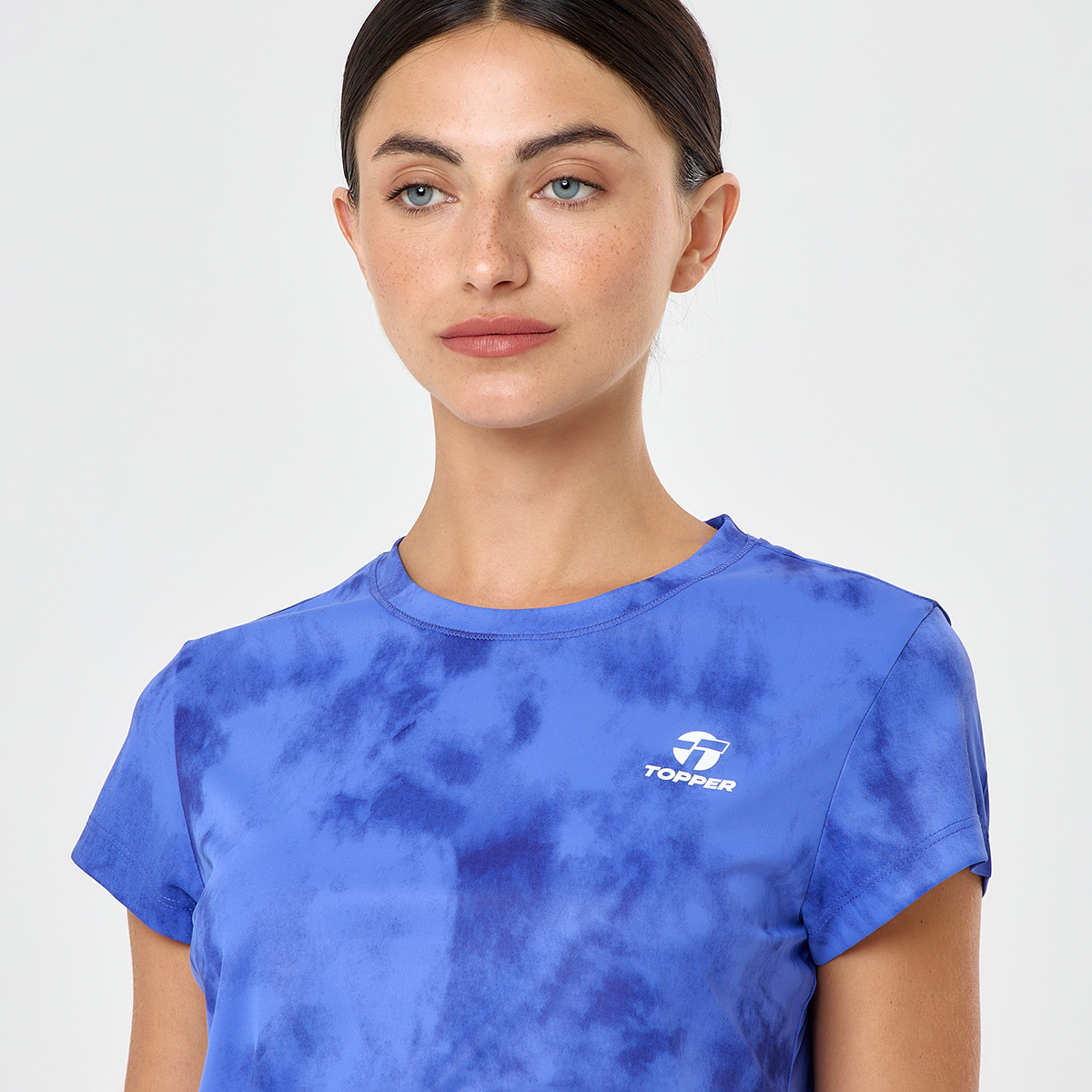 Remera Entrenamiento Topper Mc Trng Full Print Mujer,  image number null