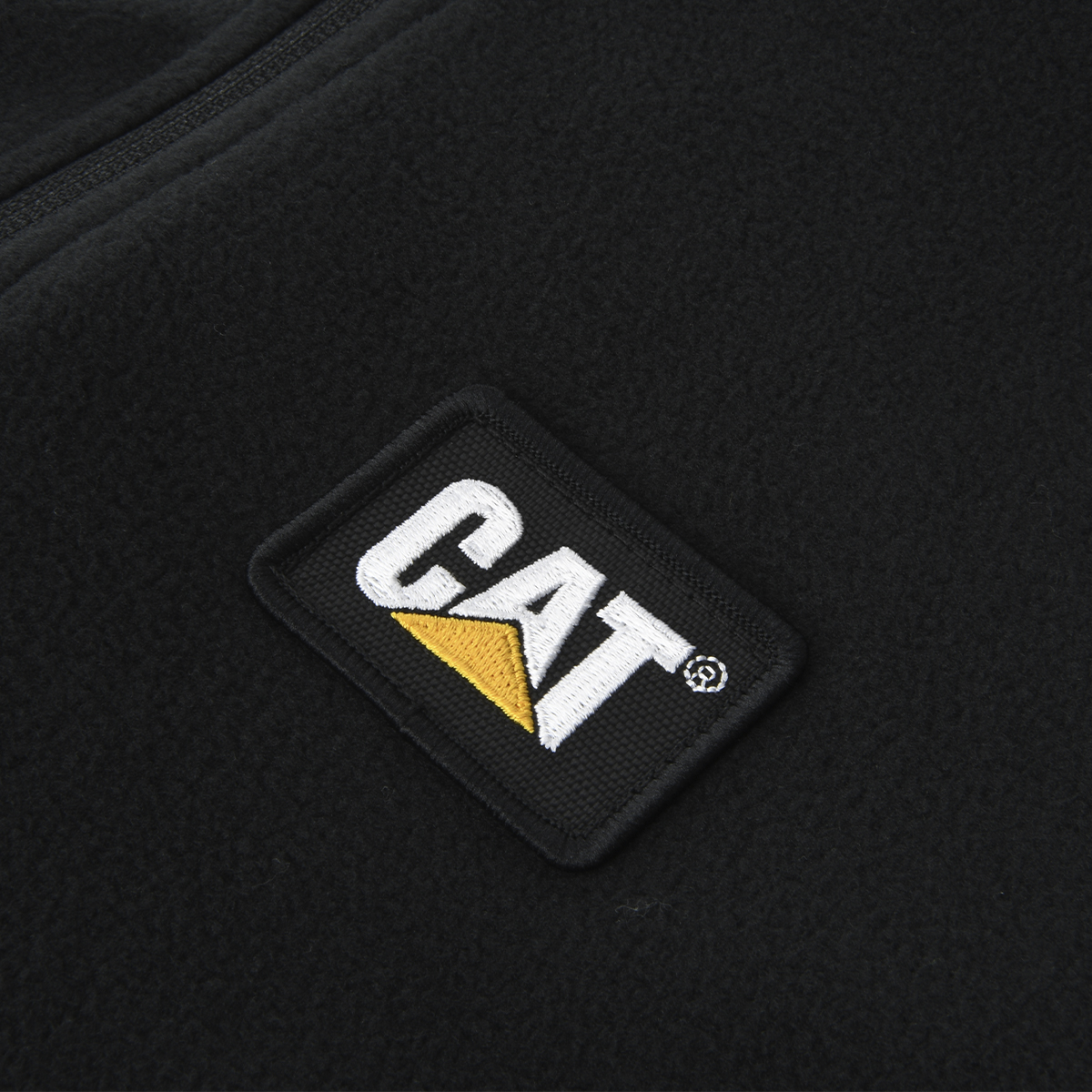 Buzo con Cierre CAT Microfleece Hombre,  image number null