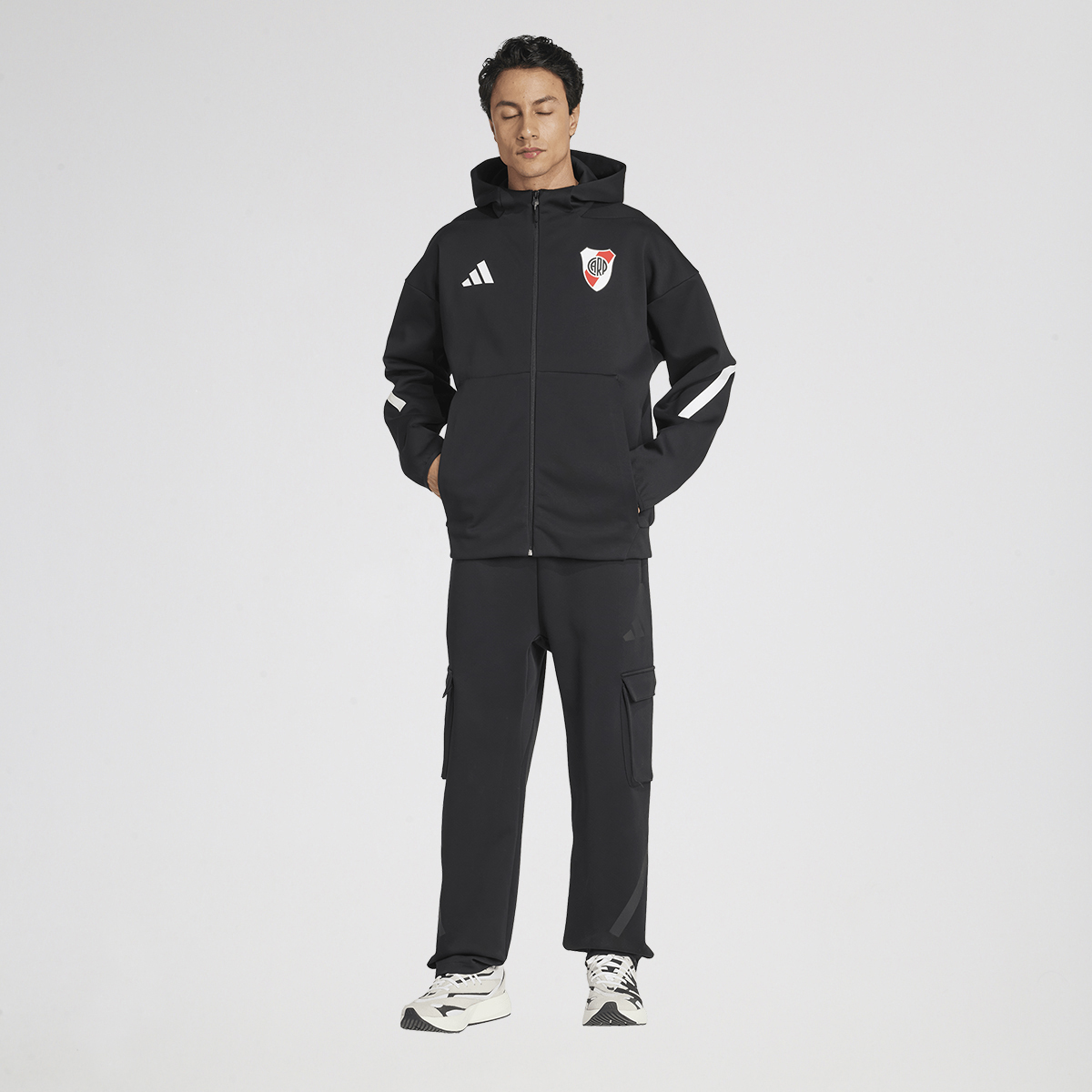 Buzo River Plate adidas Z.N.E. Anthem Hombre,  image number null