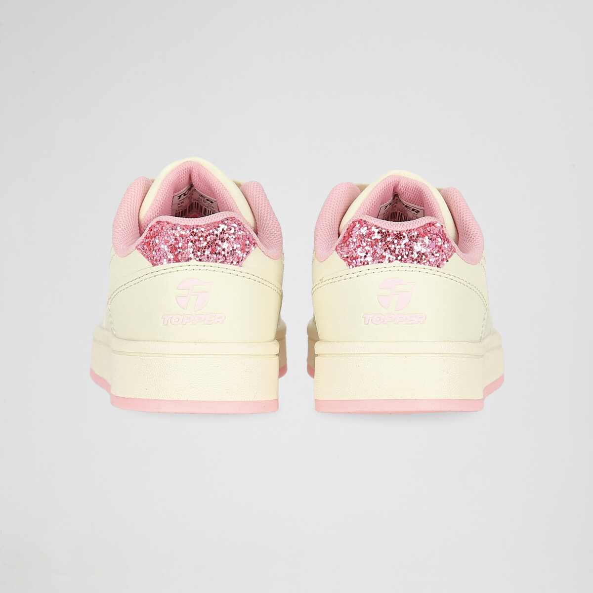 Zapatillas cuero sint&eacute;ticos Topper Segovia Infantil,  image number null