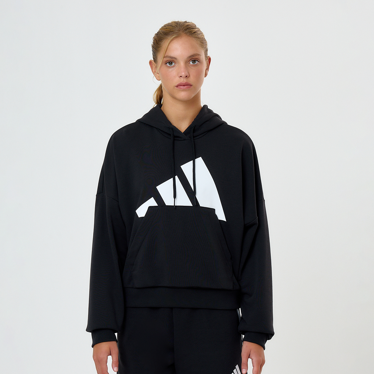 Buzo adidas Essentials Logo Grande French Terry Mujer,  image number null