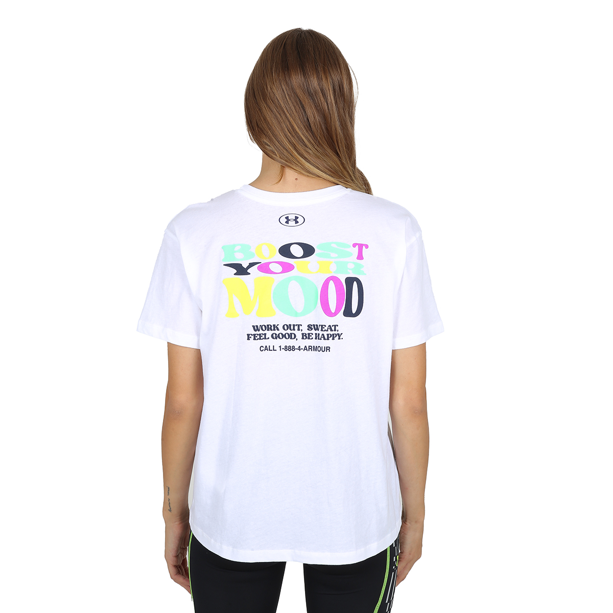 Remera Running Under Armour Boost Your Mood Mujer,  image number null