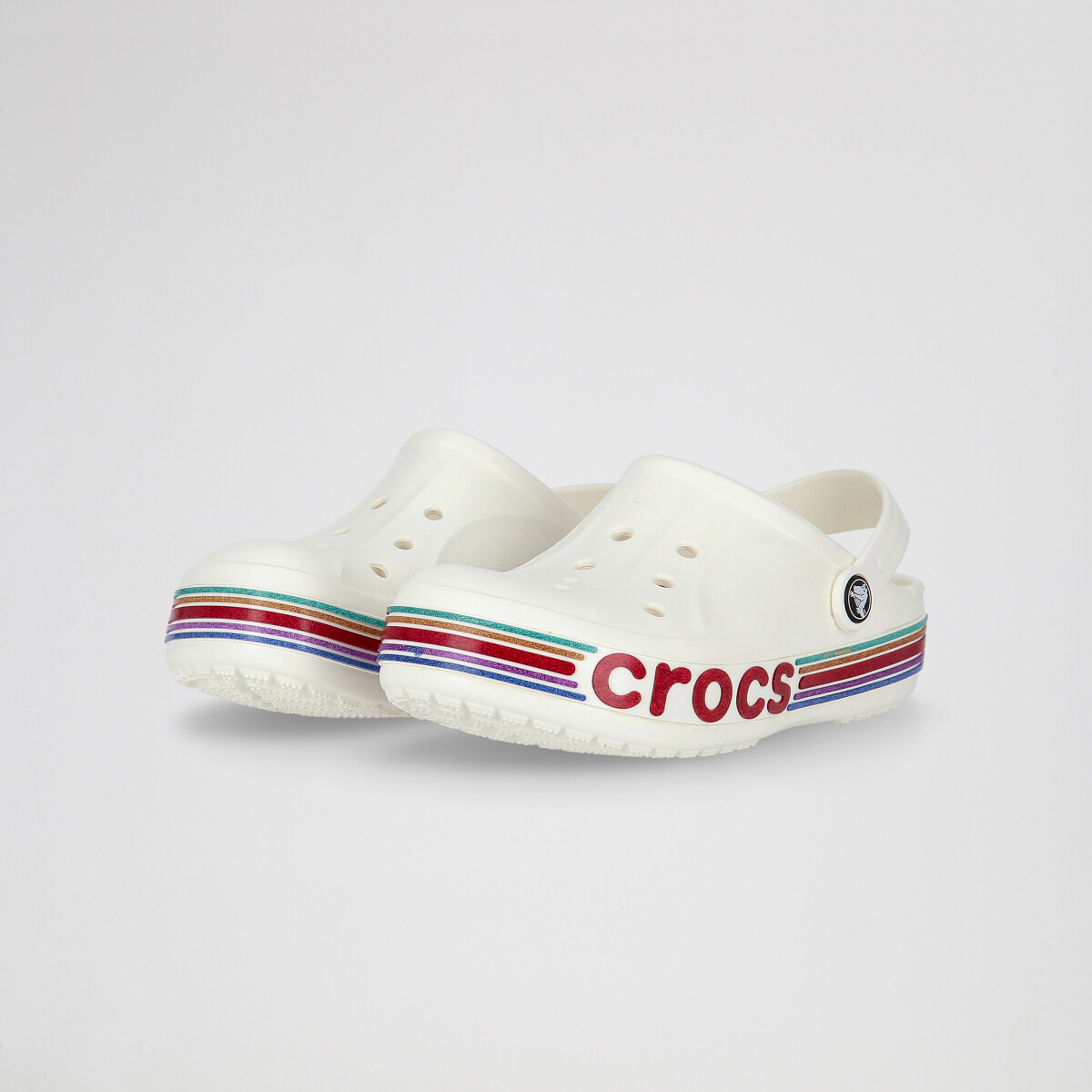 Zuecos Crocs Bayaband Rainbow Clog Infantil,  image number null