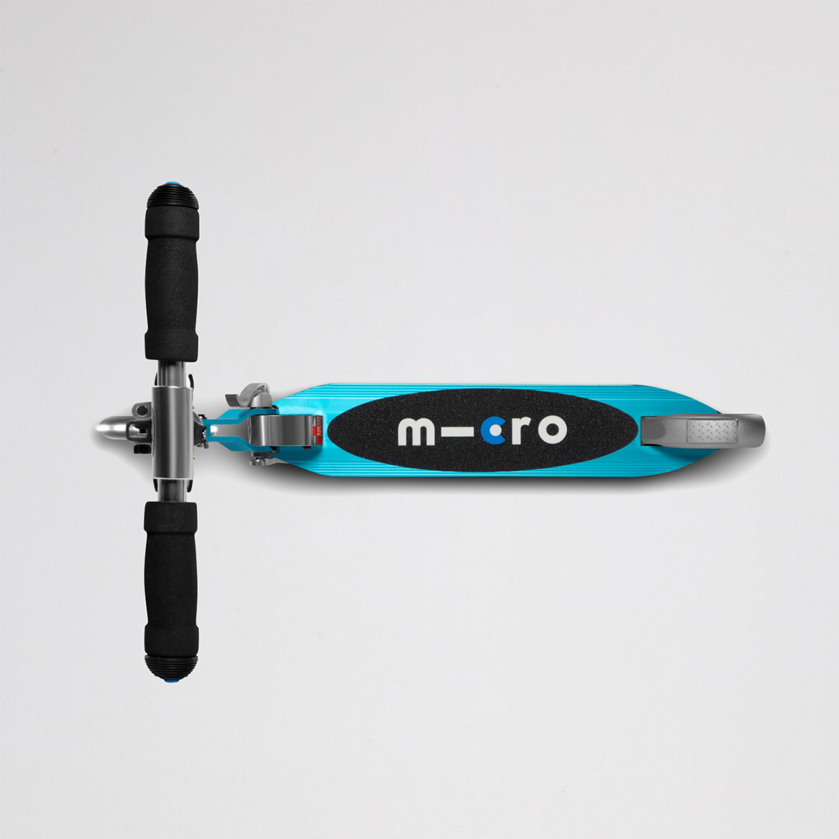 Monopat&iacute;n Micro Ocean Blue Plegable Led Infantil,  image number null