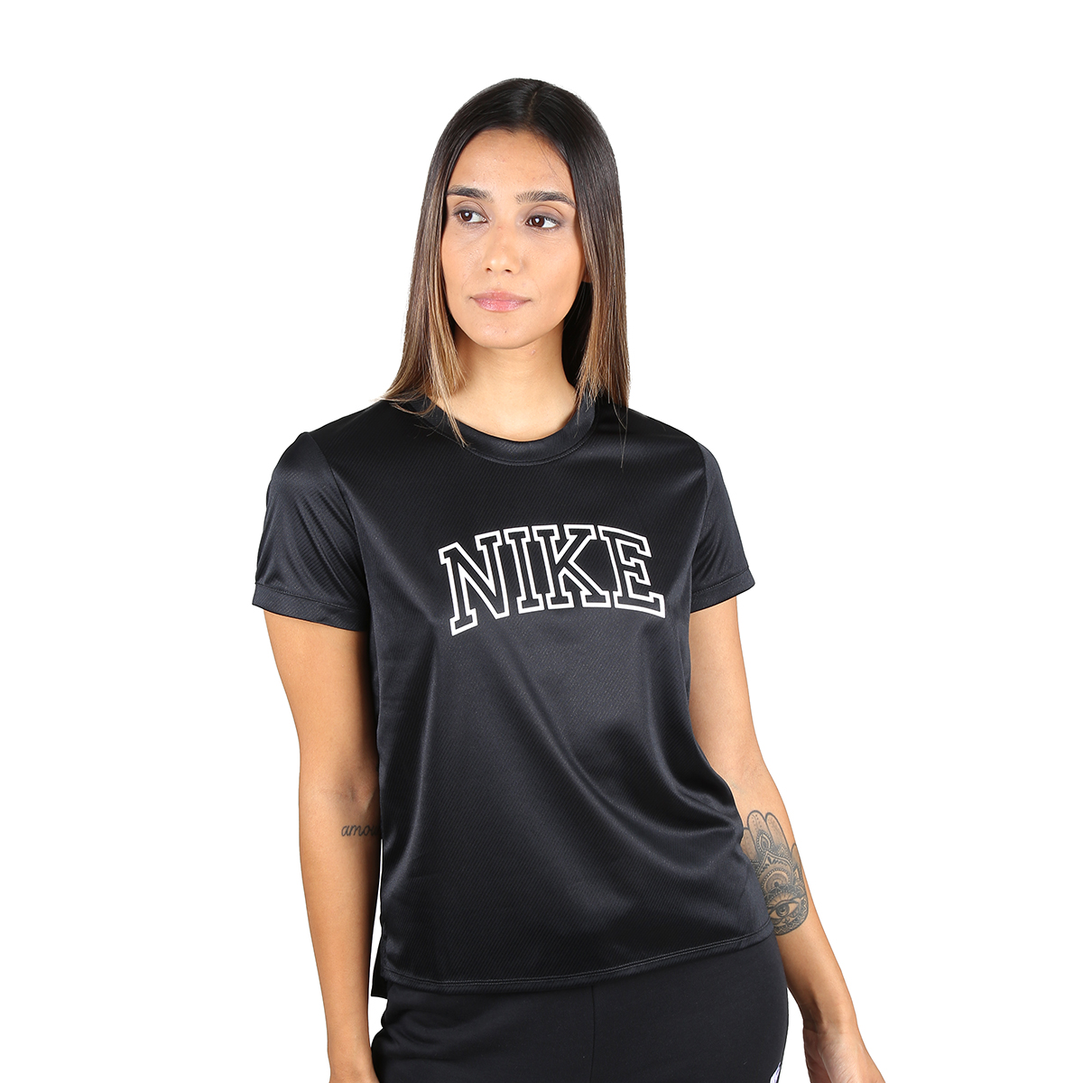 Remera Running Nike Dri-Fit Swoosh Mujer,  image number null