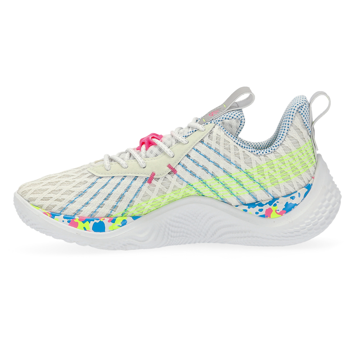 Zapatillas Básquet Under Armour Curry Flow 10 Splash Party Unisex,  image number null