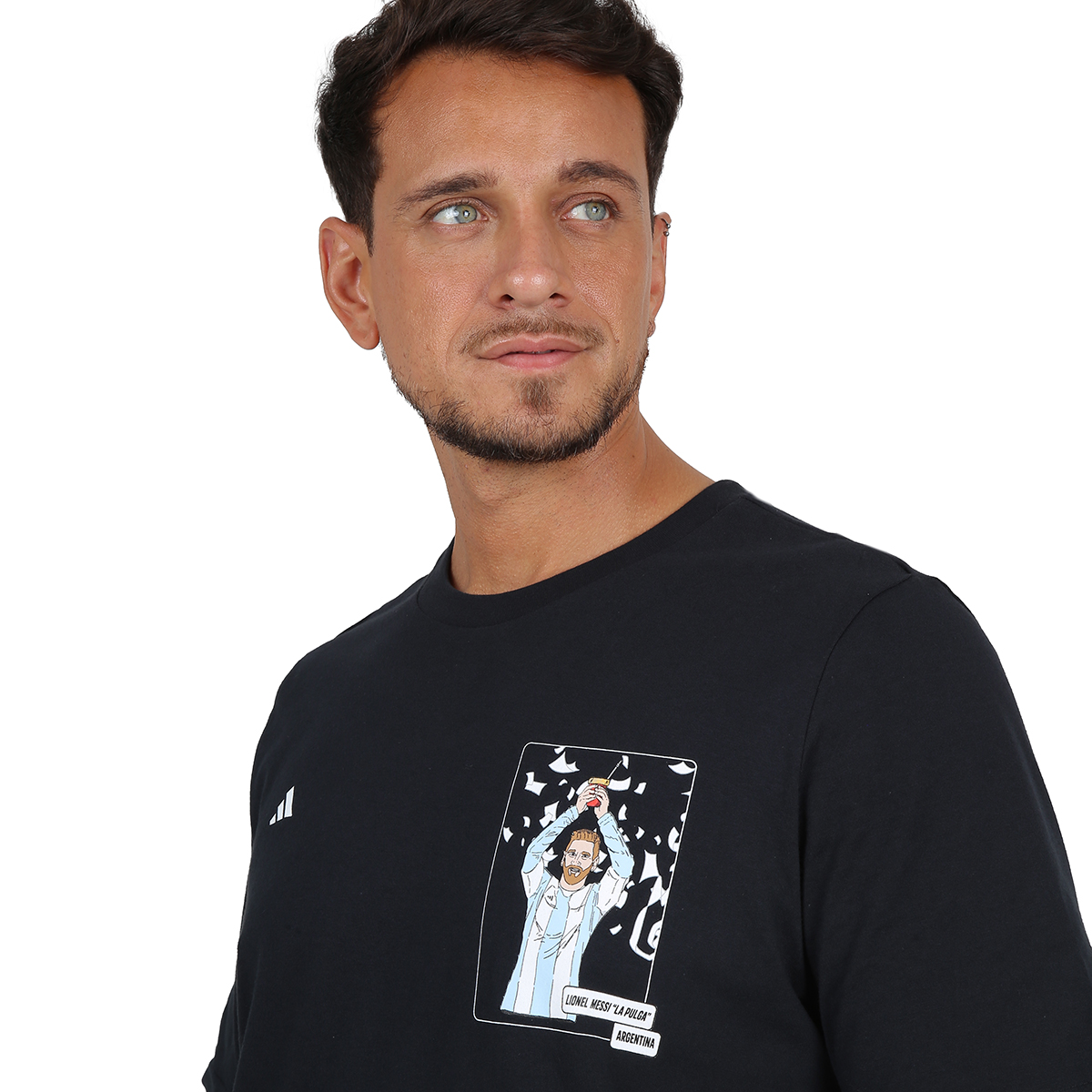 Remera Fútbol adidas Messi Hombre,  image number null