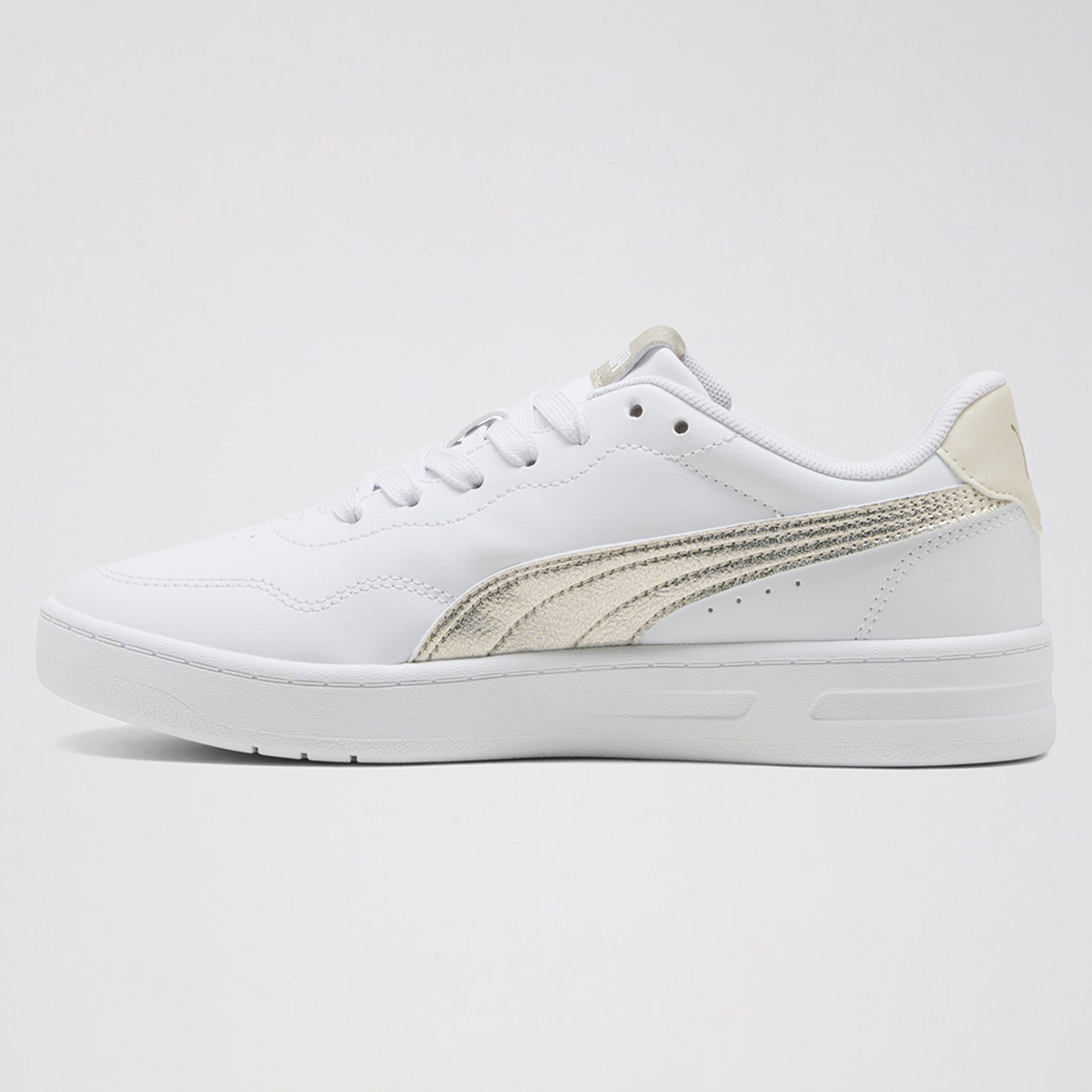 Zapatillas Puma Court Lally Metallic Whisper Mujer,  image number null