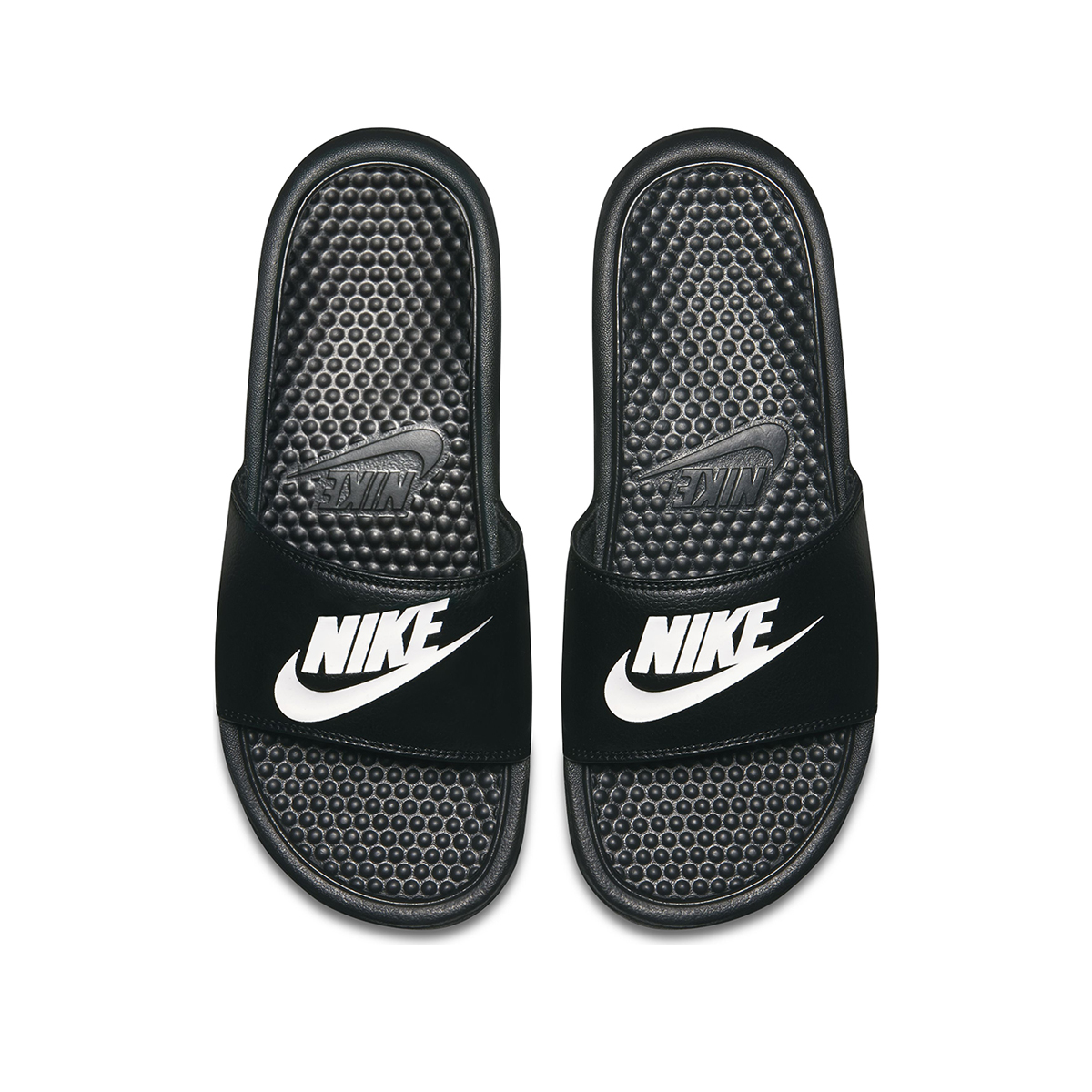 Ojotas nike discount blancas y negras