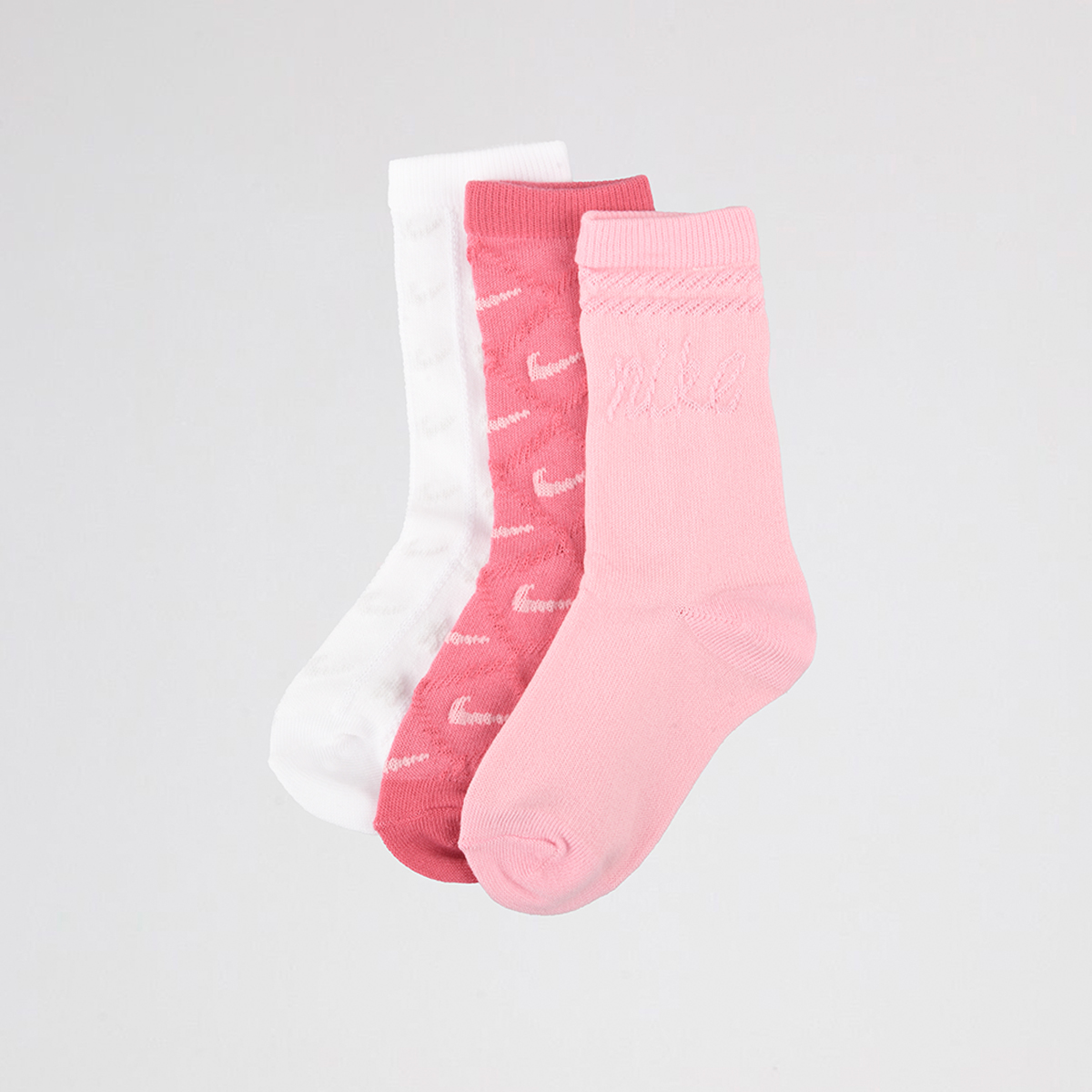 Pack de Medias Nike Textured Lattice x3 Ni&ntilde;a,  image number null