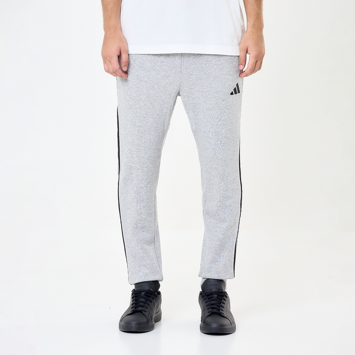 Pantalón adidas Essentials 3 Tiras French Terry Hombre,  image number null