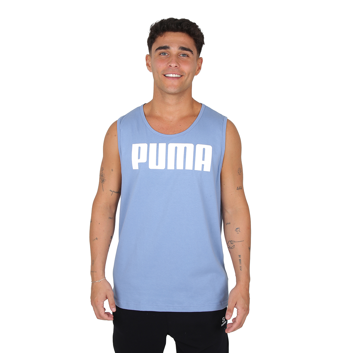 Musculosa Puma Essentials Logo Hombre Algodón,  image number null