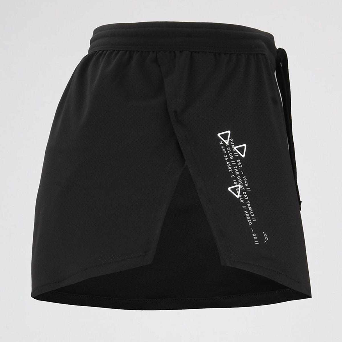 Short Puma Run Knit 3 Split Mujer,  image number null