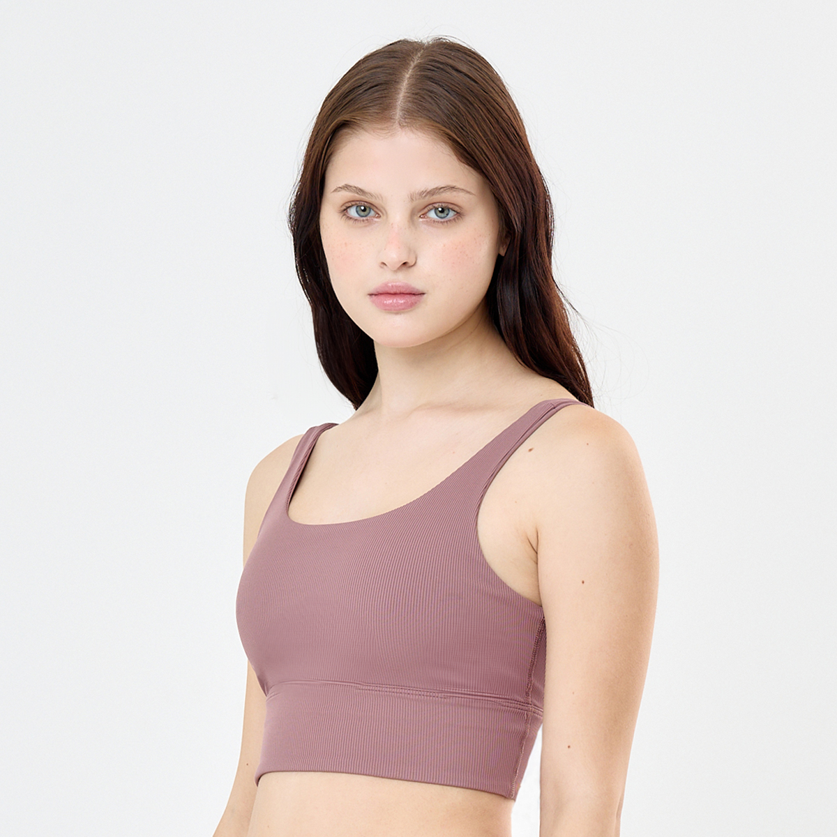 Top Entrenamiento Nike Zenvy Rib Mujer,  image number null