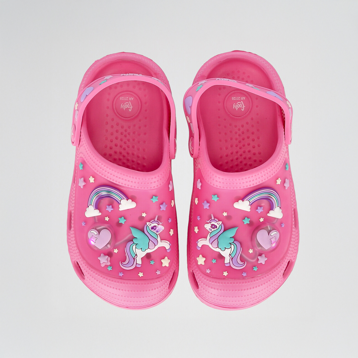 Zuecos Footy Clogs Unicornio Infantil,  image number null