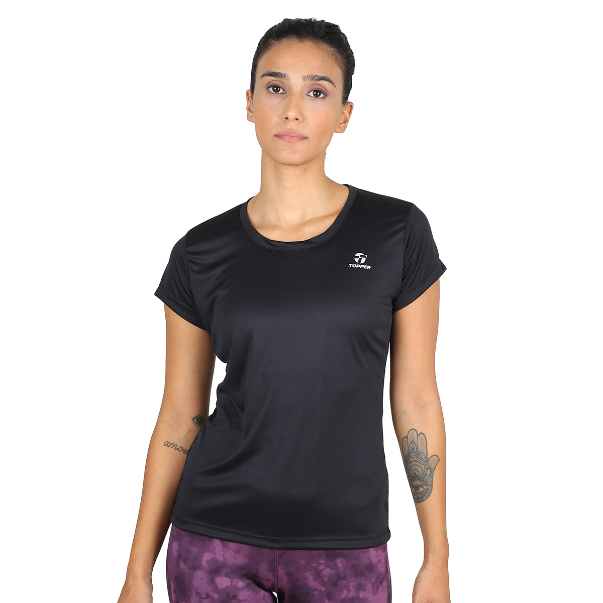 Remera Entrenamiento Topper Basic Mujer,  image number null