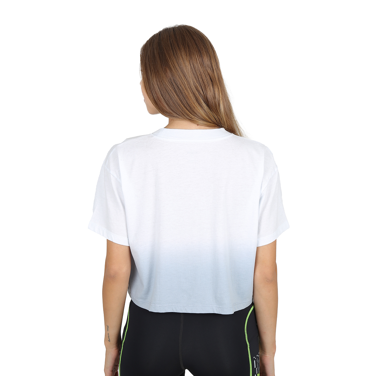 Remera Entrenamiento Under Armour Dip Dye Crop Mujer,  image number null